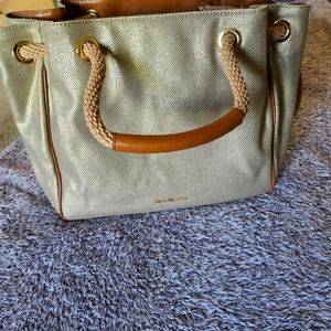 Michael kors canvas bag 100%  Authentic!!